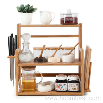 3 tier Standing pantry Shelf for kitchen counter